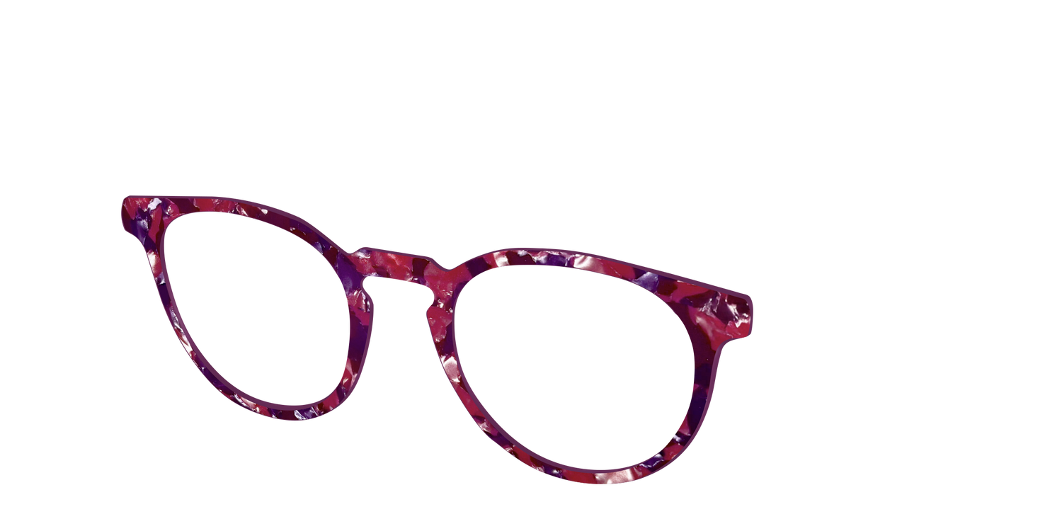 The Mulberry Pearl Tortoise - Angle Top Image - Pair Eyewear