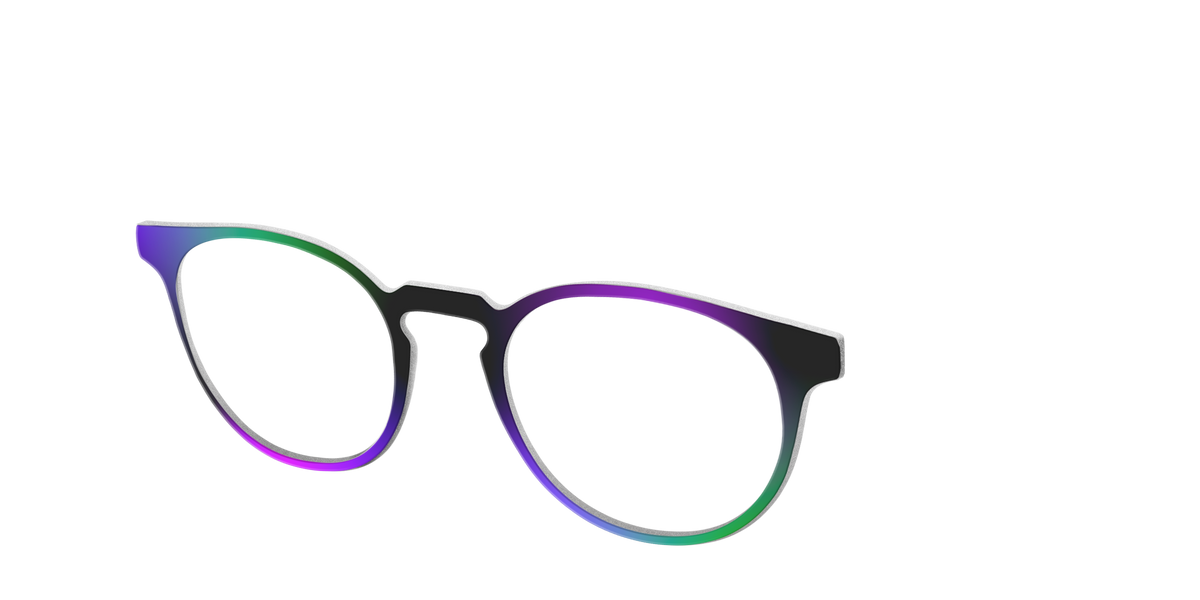 The Potion Gradient - Angle Top Image - Pair Eyewear