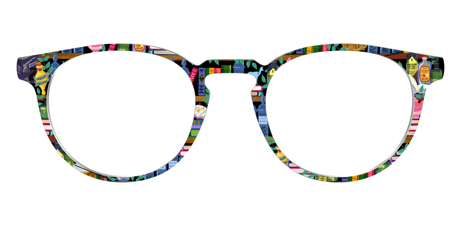 The Potions Bookcase - Front Top Image - Pair Eyewear