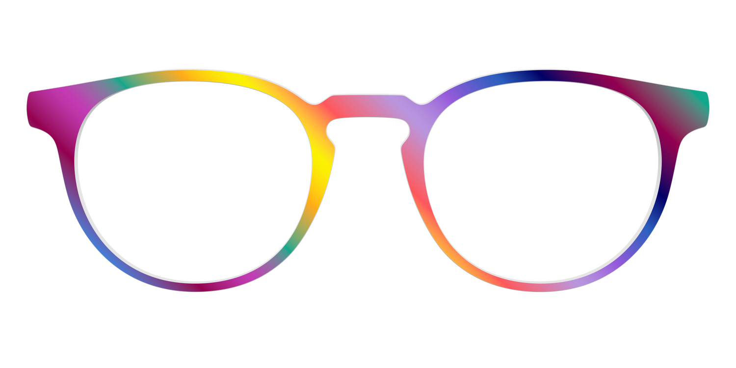 The School Spirit Gradient - Front Top Image - Pair Eyewear