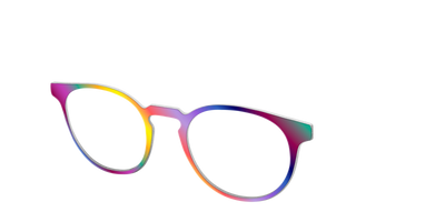 The School Spirit Gradient - Angle Top Thumbnail - Pair Eyewear