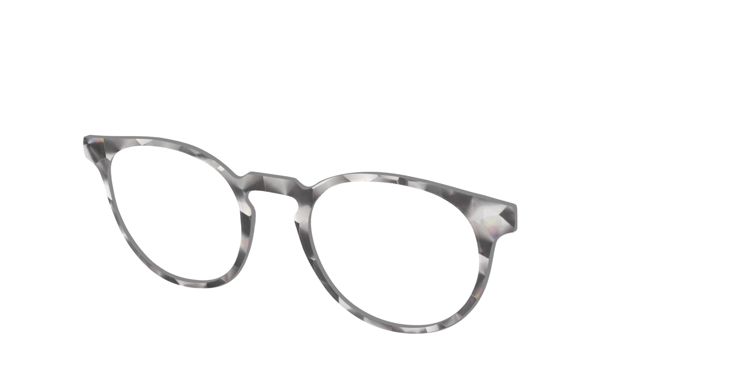 The Silver Fractals - Angle Top Image - Pair Eyewear