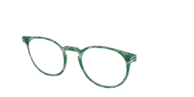 The Slytherin™ Plaid - Angle Top Thumbnail - Pair Eyewear