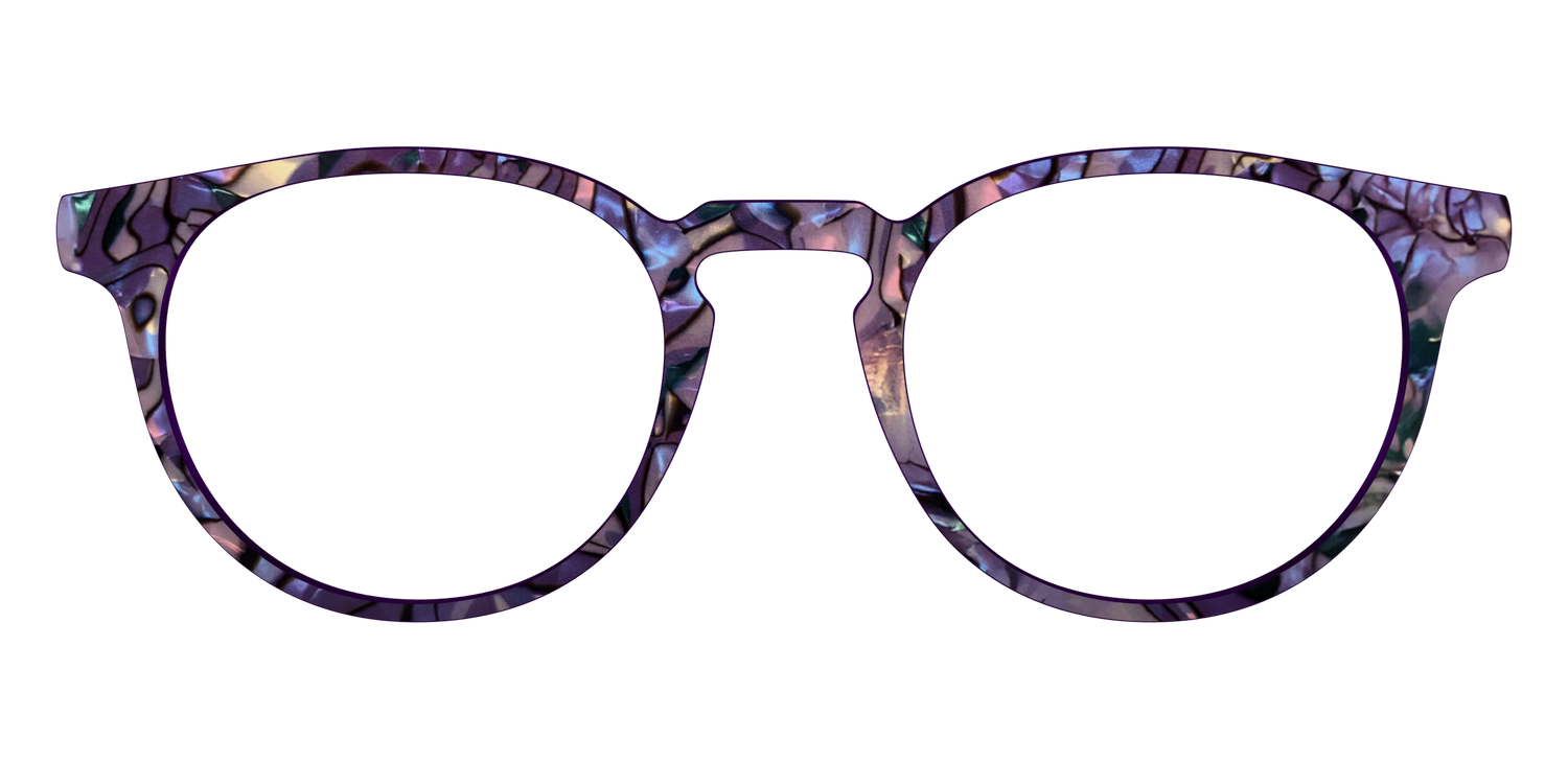 The Thistle Pearl Shell - Front Top Image - Pair Eyewear