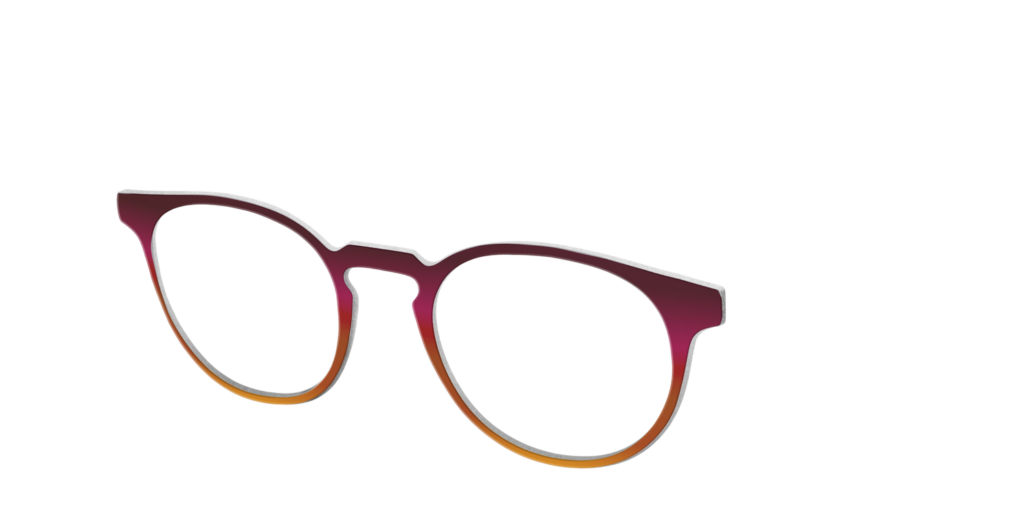 The Umber to Ochre Gradient - Angle Top Image - Pair Eyewear
