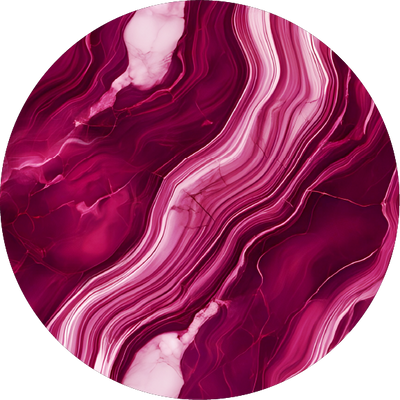 The Maroon to Blush Gradient Polka Dot