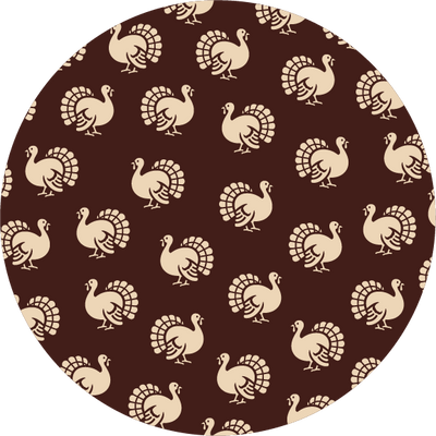 The Maroon to Blush Gradient Polka Dot