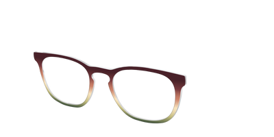 The Acorn to Moss Gradient - Angle Top Thumbnail - Pair Eyewear