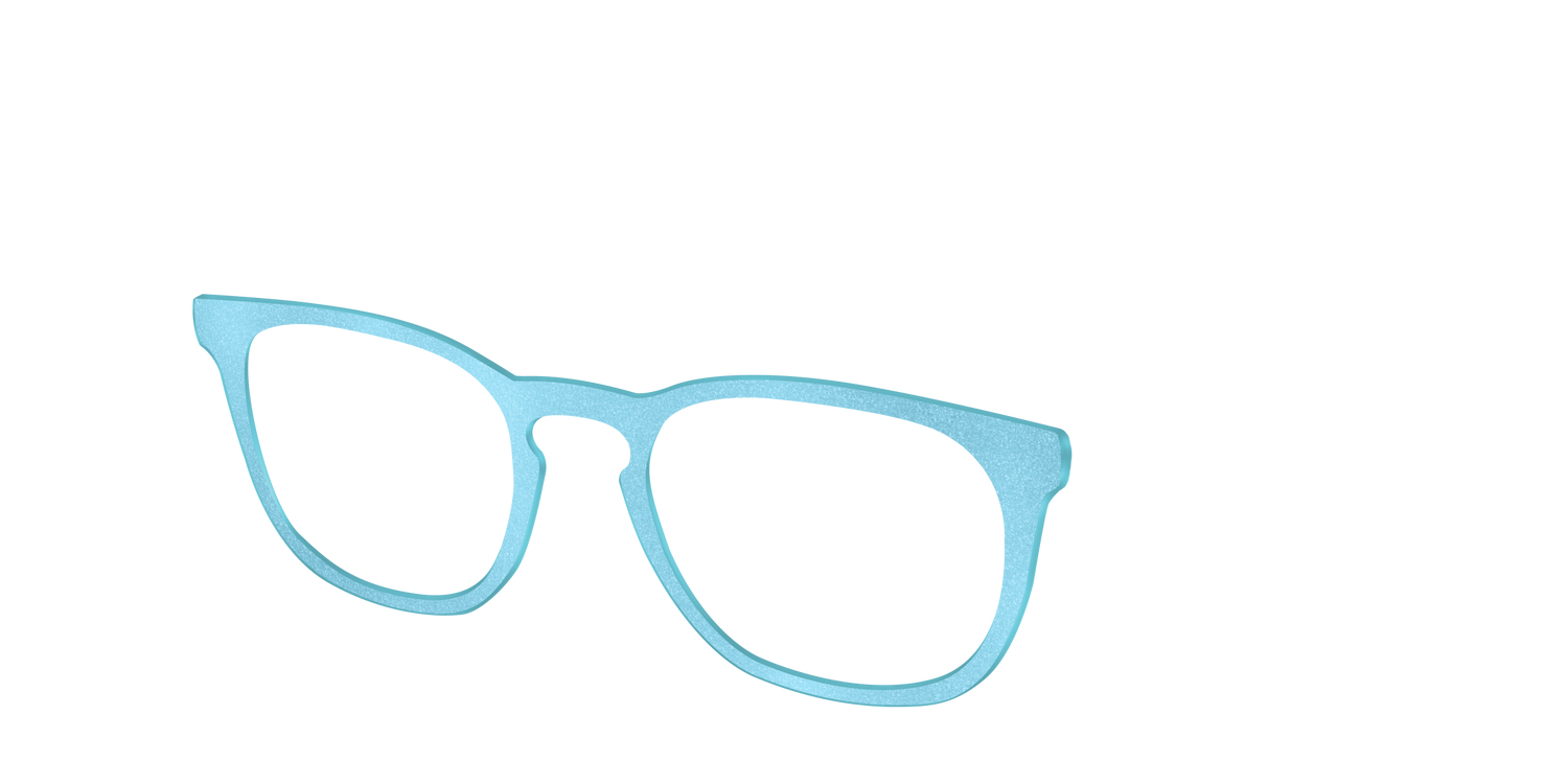 The Aqua Shimmer - Angle Top Image - Pair Eyewear