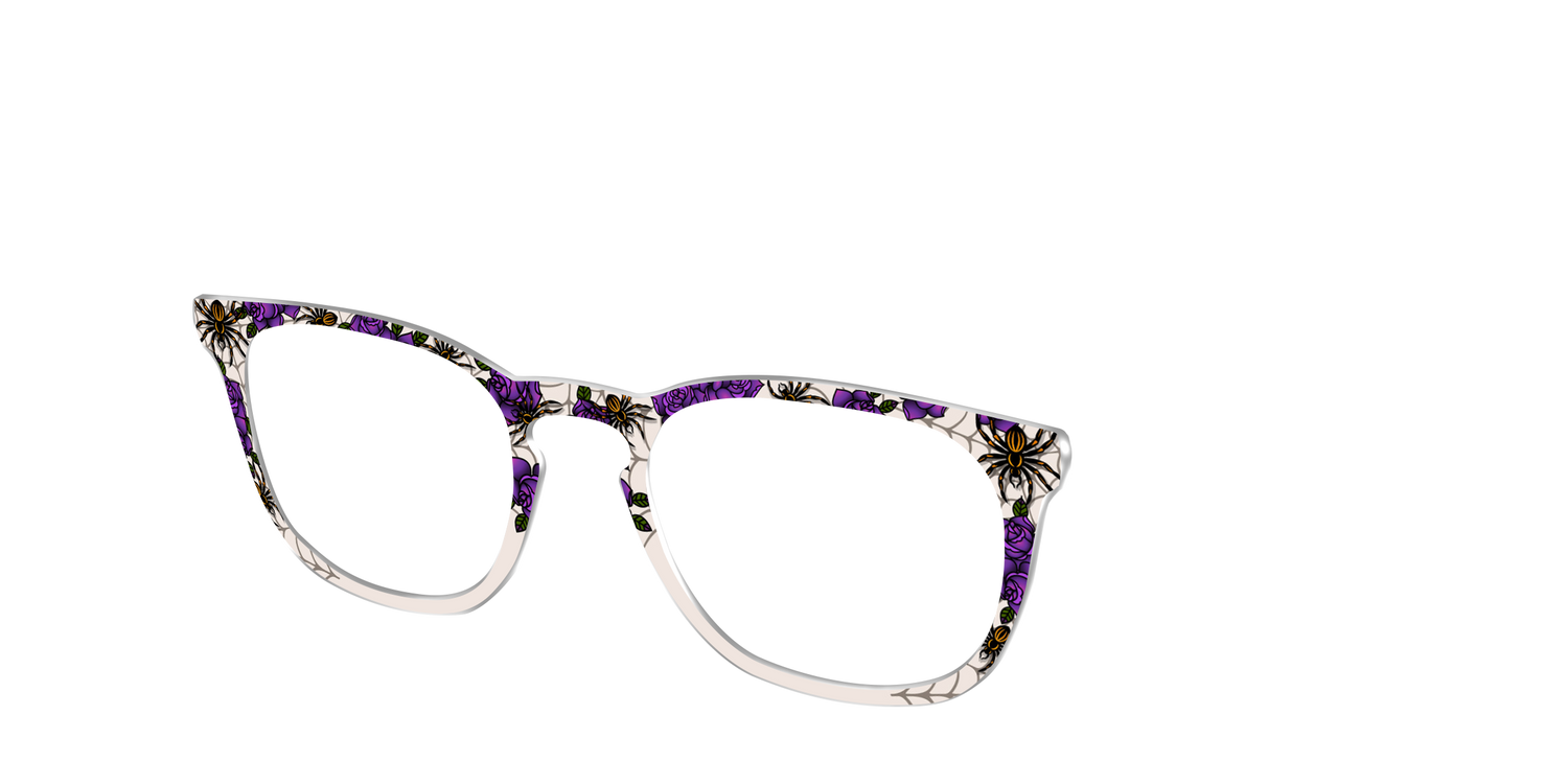 The Arachnid Rosebuds - Angle Top Image - Pair Eyewear