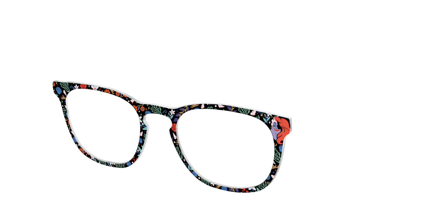 Ariel's Floral Reef - Angle Top Image - Pair Eyewear