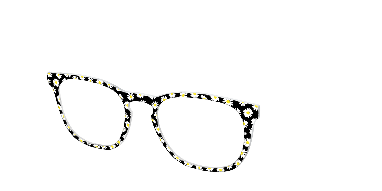 The Black Daisy - Angle Top Image - Pair Eyewear