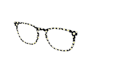 The Black Daisy - Angle Top Thumbnail - Pair Eyewear