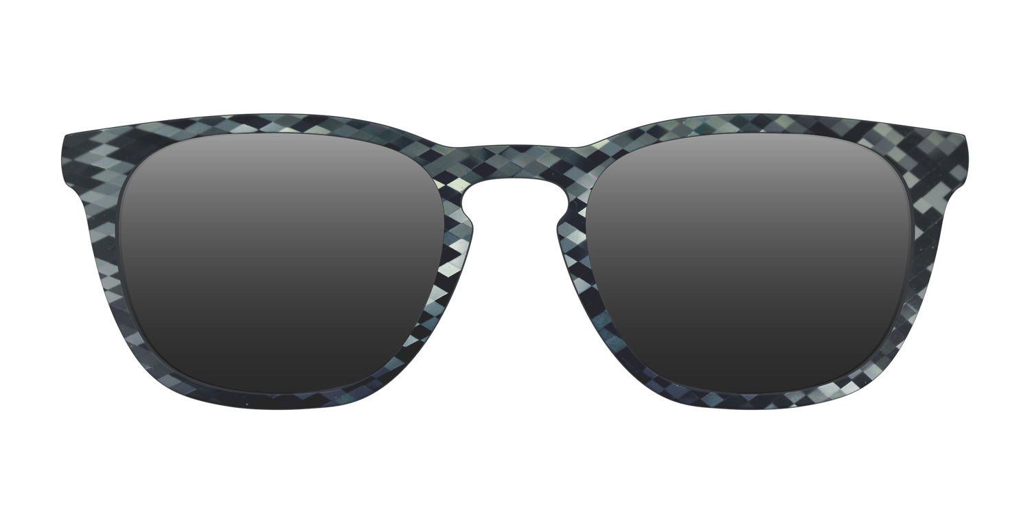 The Polarized Black Prism Sun Top - Front Top Image - Pair Eyewear