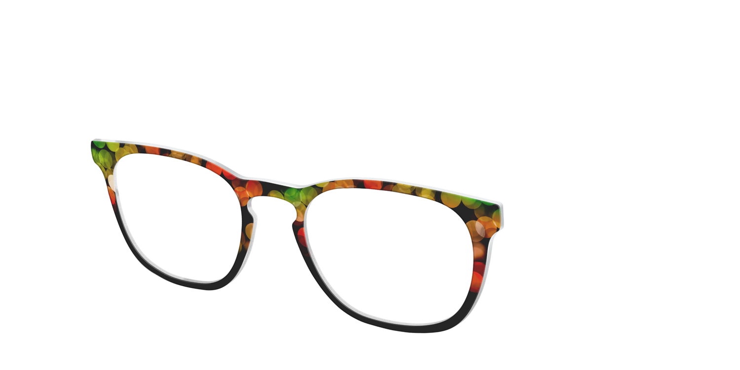 The Boo Bokeh Dots - Angle Top Image - Pair Eyewear