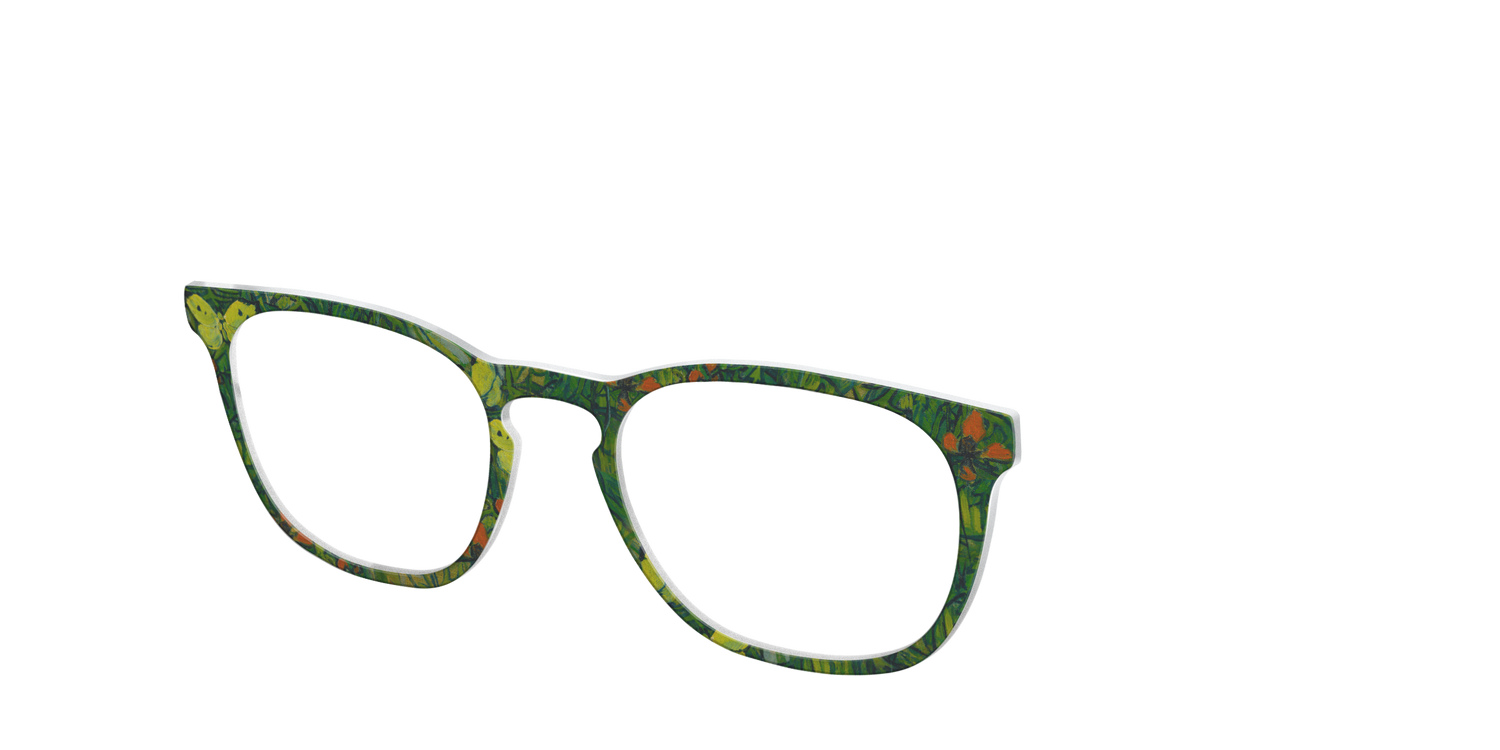 The Butterflies and Poppies - Angle Top Image - Pair Eyewear