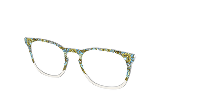 The Canopy Paisley Crown - Angle Top Thumbnail - Pair Eyewear