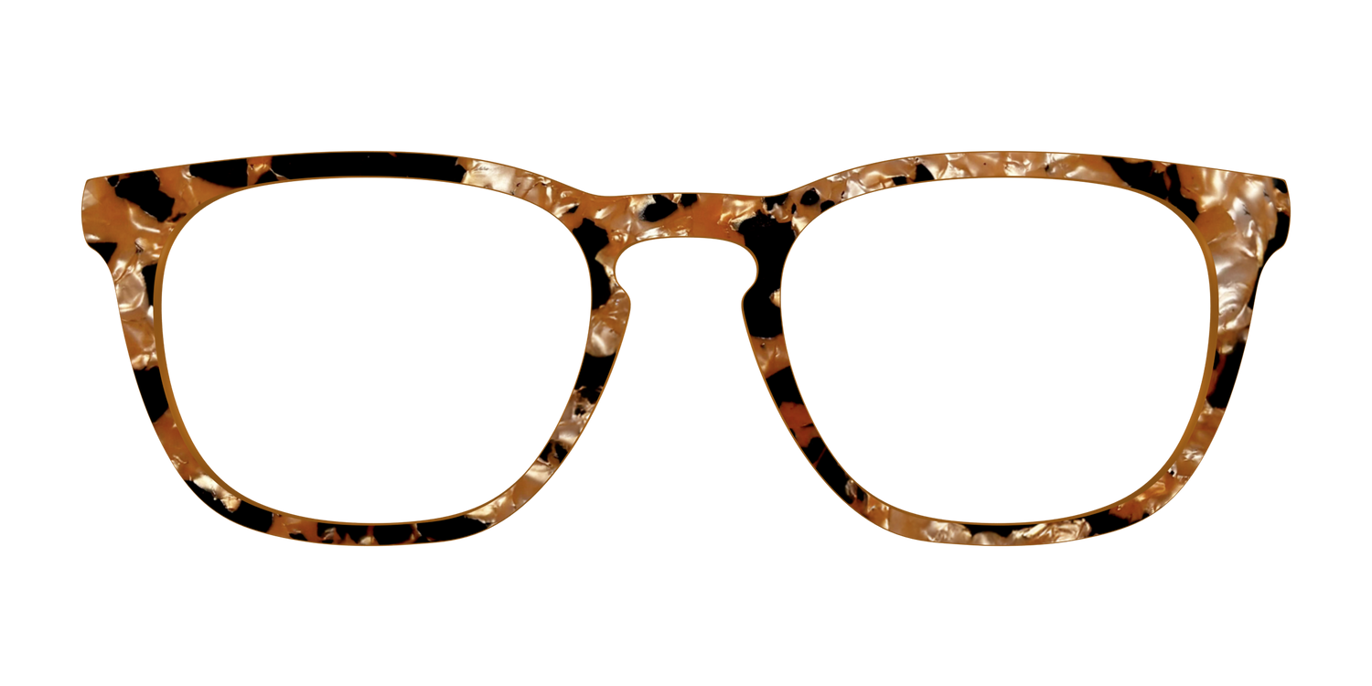 The Caramel Pearl Tortoise - Front Top Image - Pair Eyewear