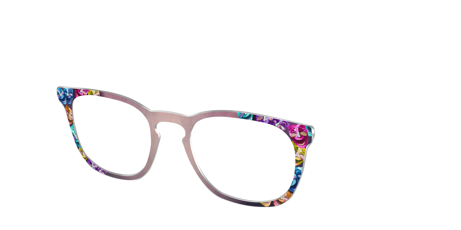 The Comedy Masks - Angle Top Image - Pair Eyewear