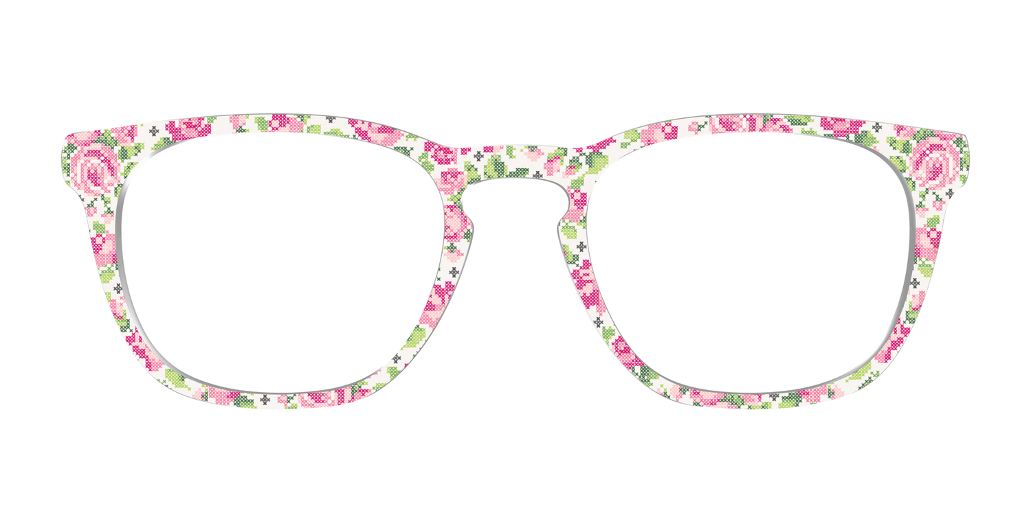 The Cross-Stitch Petals - Front Top Image - Pair Eyewear