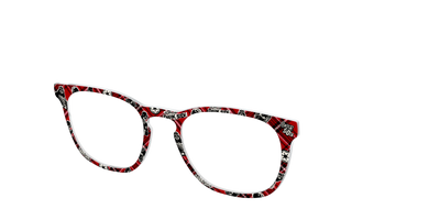 Dark Side Plaid - Angle Top Thumbnail - Pair Eyewear