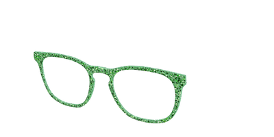 The Emerald Sparkle - Angle Top Thumbnail - Pair Eyewear