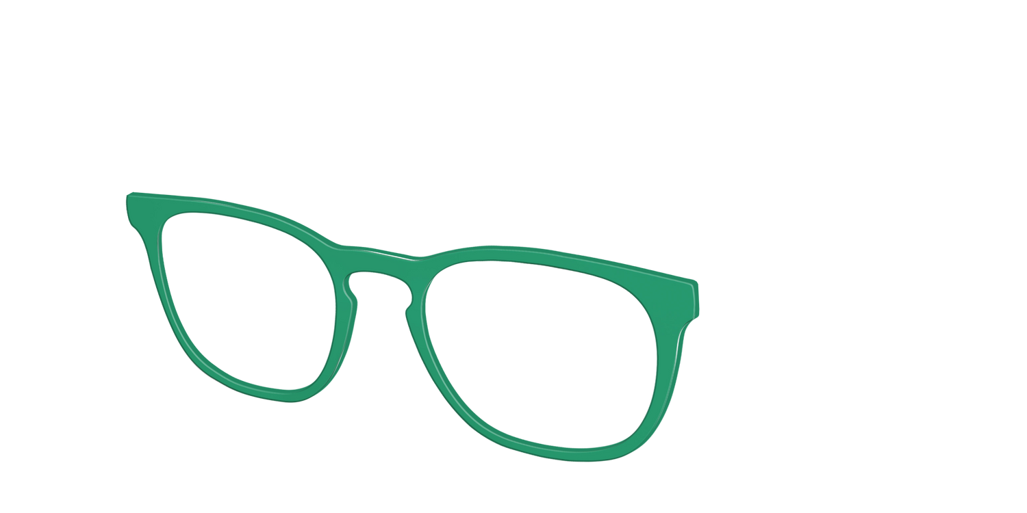 The Forest Green - Angle Top Image - Pair Eyewear