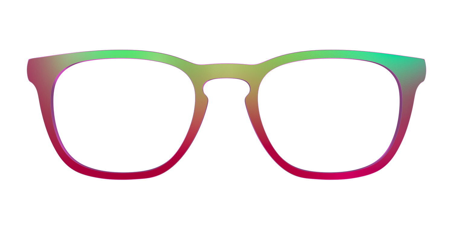 The Guava Ombre - Front Top Image - Pair Eyewear