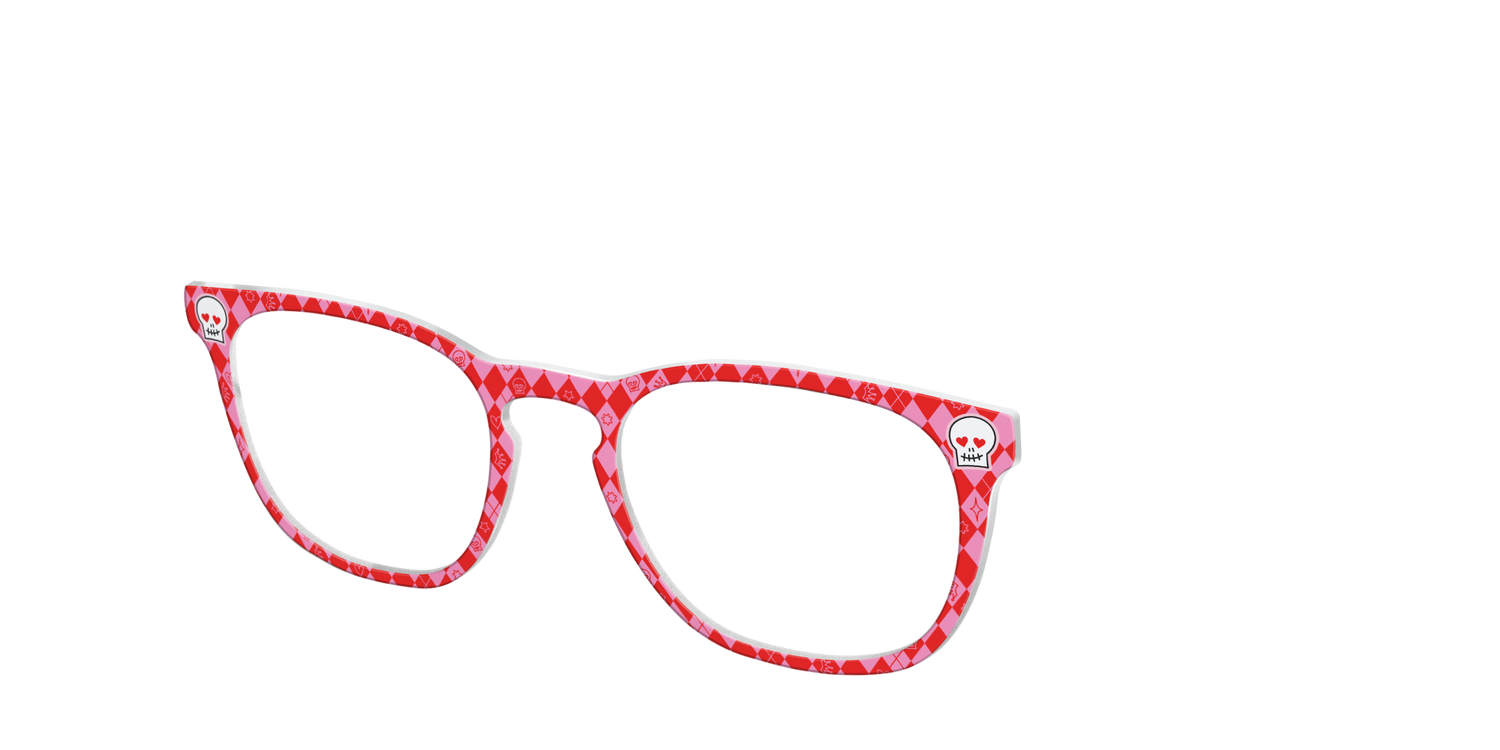 The Harley Quinn Suit - Angle Top Image - Pair Eyewear