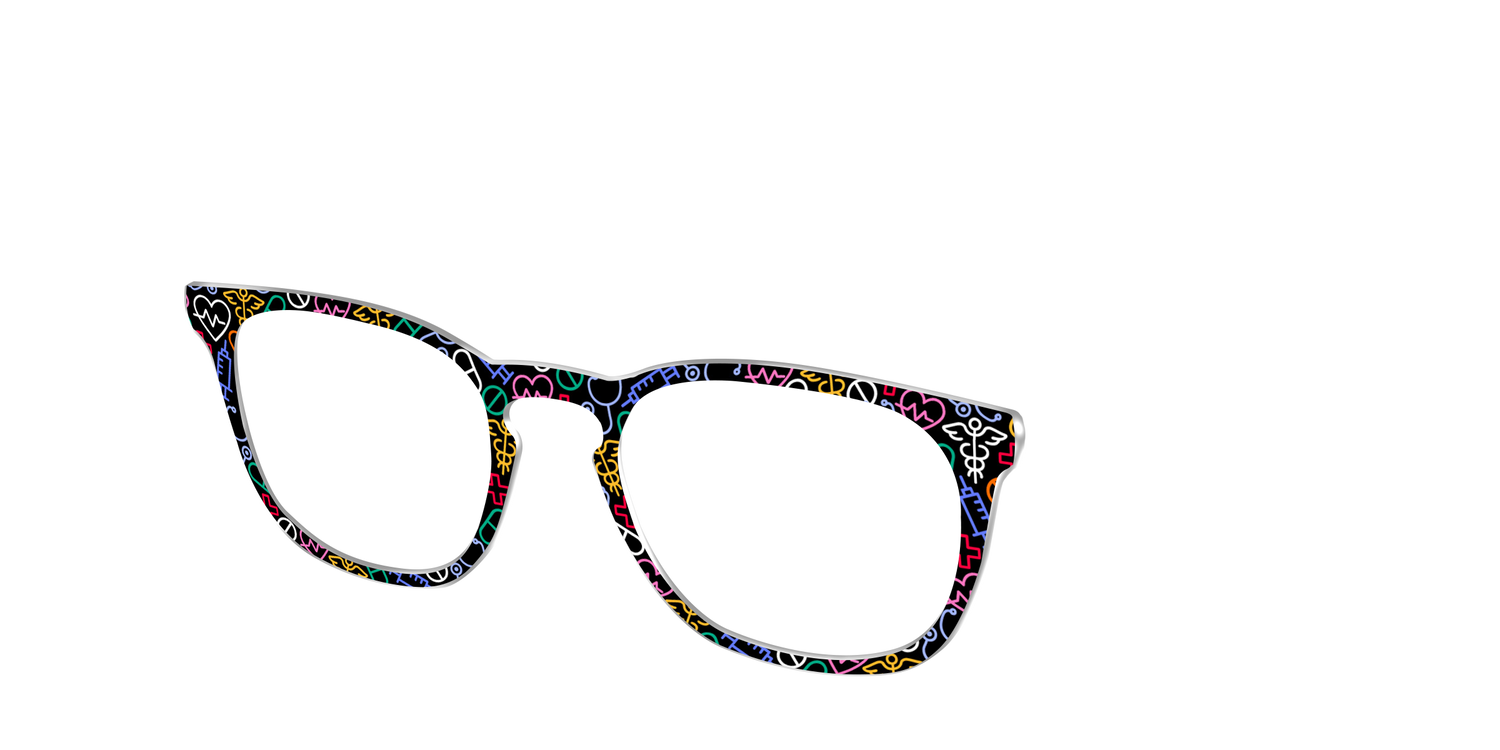 The Healing Arts - Angle Top Image - Pair Eyewear