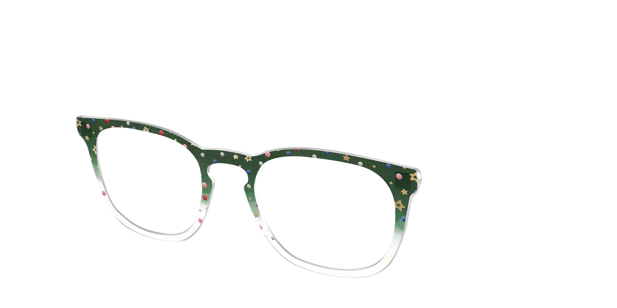The Holiday Bauble with Foil Crystal - Angle Top Image - Pair Eyewear