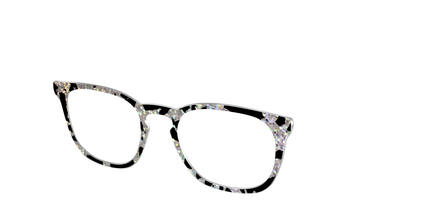 The Holographic Mottled Tortoise - Angle Top Image - Pair Eyewear
