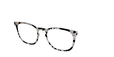 The Holographic Mottled Tortoise - Angle Top Thumbnail - Pair Eyewear