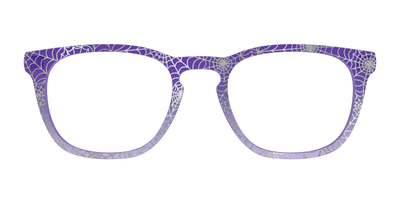 The Holographic Purple Webbed Crystal - Front Top Thumbnail - Pair Eyewear