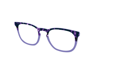 The Iris Tortoise Crystal Split - Angle Top Thumbnail - Pair Eyewear