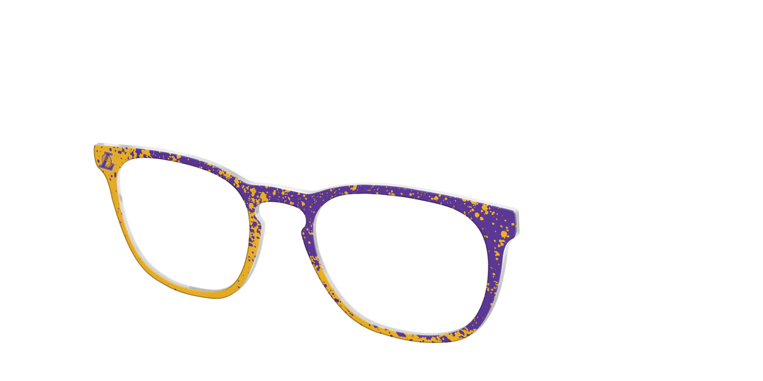 Lakers Splatter - Angle Top Image - Pair Eyewear