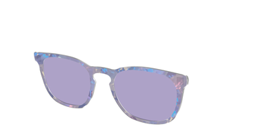 The Lavender Pearl Tort With Celestial Purple Lens - Angle Top Thumbnail - Pair Eyewear