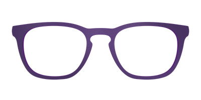 The Matte Eggplant - Front Top Thumbnail - Pair Eyewear