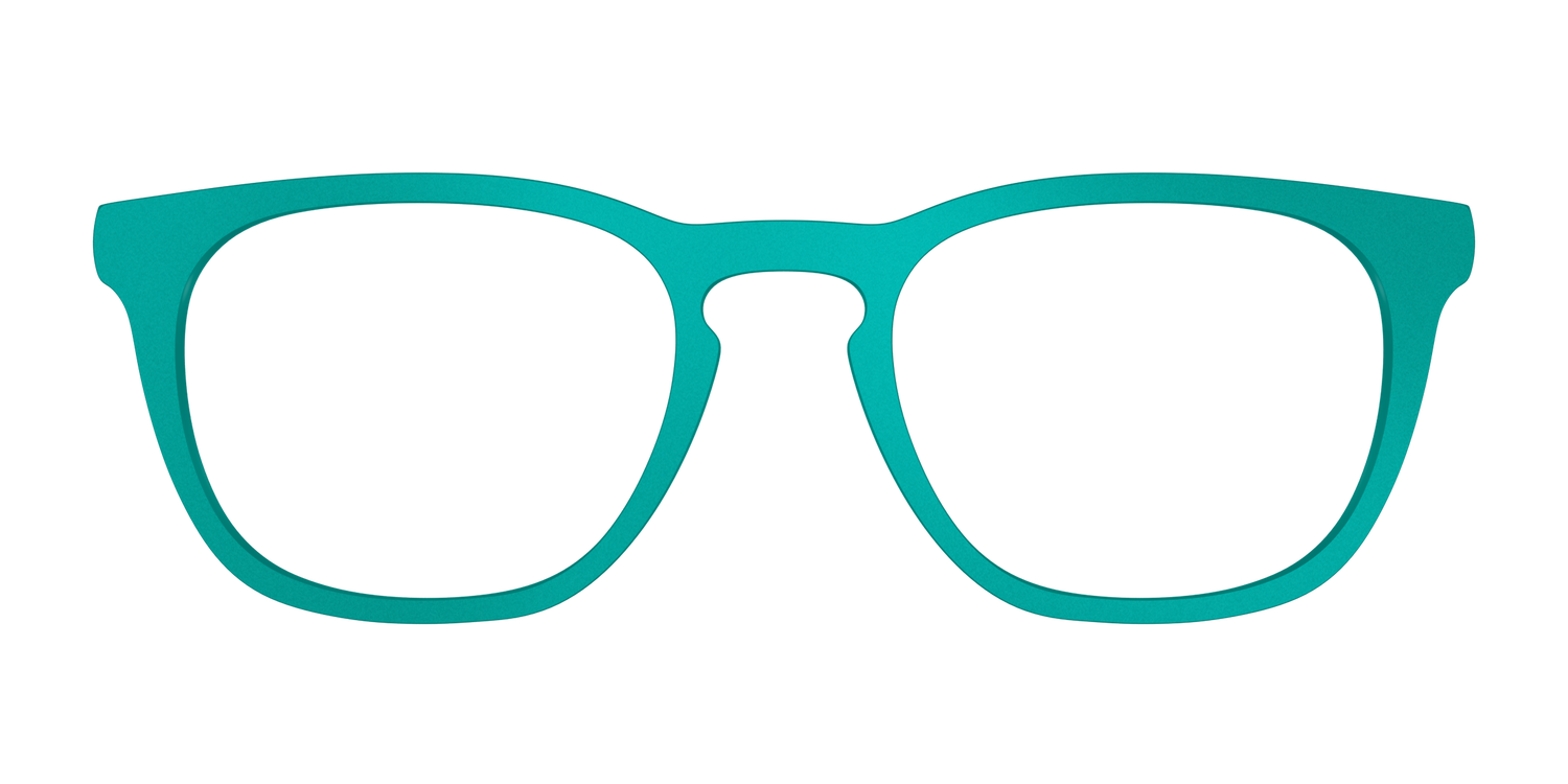 The Matte Jade - Front Top Image - Pair Eyewear