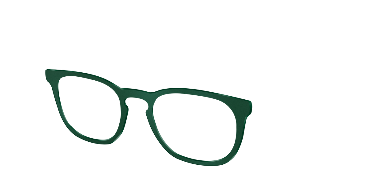 The Matte Spruce - Angle Top Image - Pair Eyewear