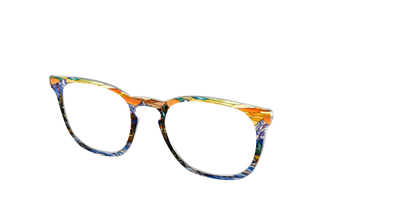 The Mountainscape Stained Glass - Angle Top Thumbnail - Pair Eyewear