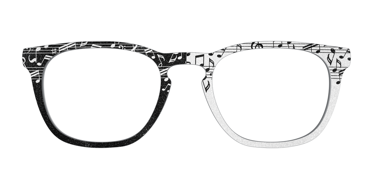 The Musical Shimmer Split - Front Top Image - Pair Eyewear