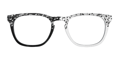 The Musical Shimmer Split - Front Top Thumbnail - Pair Eyewear