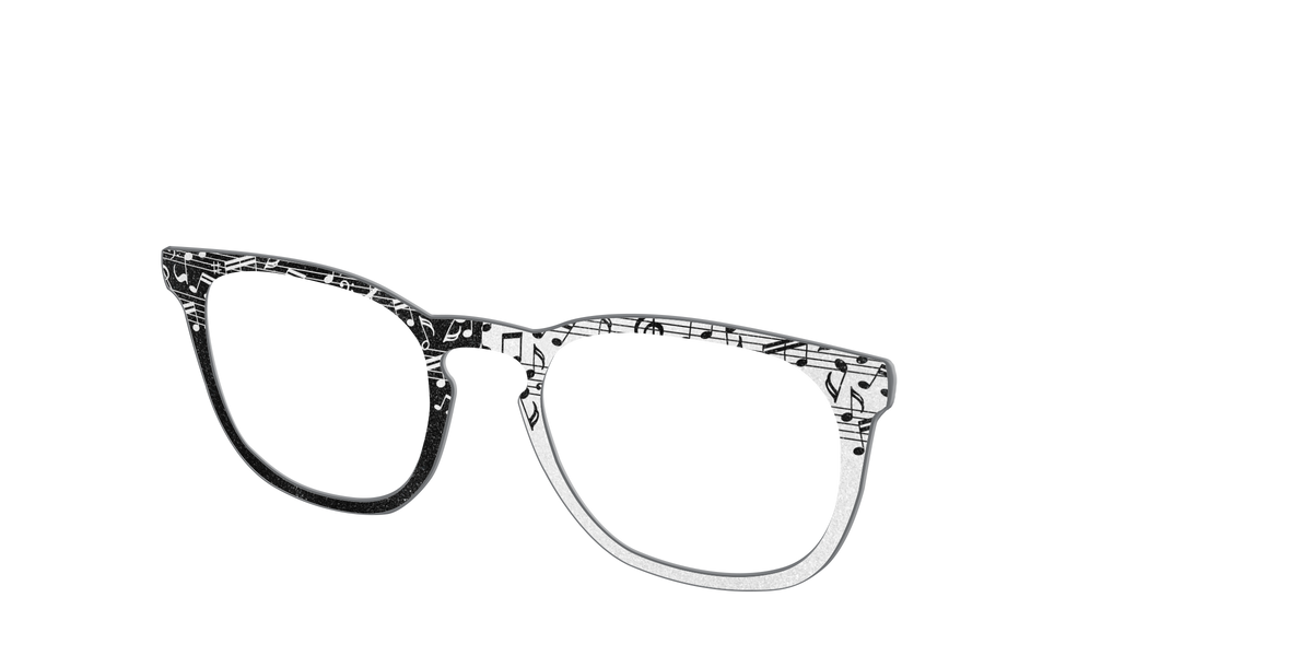 The Musical Shimmer Split - Angle Top Image - Pair Eyewear