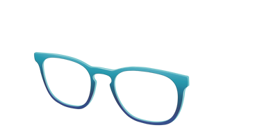 The Ocean Blue - Angle Top Thumbnail - Pair Eyewear