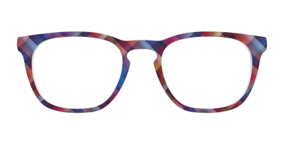 The Ombre Plaid - Front Top Thumbnail - Pair Eyewear