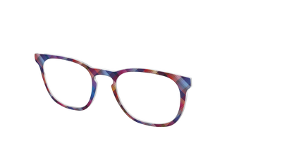The Ombre Plaid - Angle Top Thumbnail - Pair Eyewear