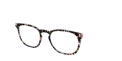The Pallid Paint Splatter - Angle Top Thumbnail - Pair Eyewear