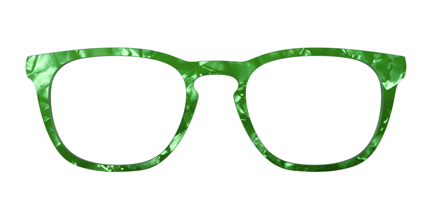 The Peridot Pearl Marble - Front Top Image - Pair Eyewear