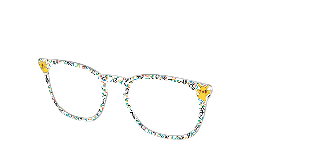 Pikachu Doodle - Angle Top Image - Pair Eyewear